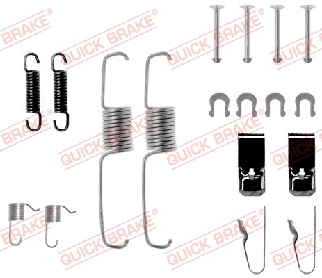 Accessory Kit, brake shoes